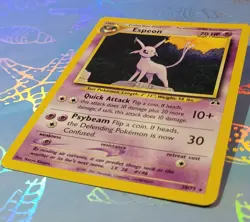 Espeon 20/75 Neo Discovery Rare Pokemon Card NM - Image 3