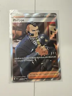 Pokemon TCG Philippe Full Art Trainer Card 110/86 Chaos Rising - Image 1