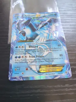 Pokemon TCG Articuno EX 25/135 Team Plasma Holo Plasma Storm Vintage Card - Image 1