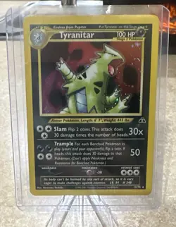 **Reserve** Vintage Holo 11-Card Lot inc. Tyranitar Typhlosion Feraligatr Espeon - Image 1