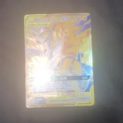 Pokemon TCG Pikachu & Zekrom GX SM168 TAG TEAM Promo Holo 2-Card Lot - Image 2
