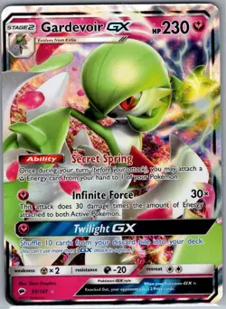Gardevoir GX 93/147 SM - Burning Shadows - Pokemon Card - LP - Image 1