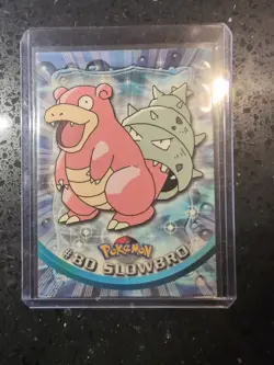 Slowbro #80 Topps Trading Cards Series 2 Blue Logo Pokemon MP - Image 1