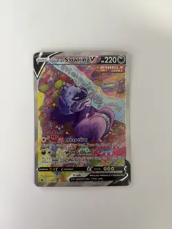 Pokemon Galarian Slowking v TCG Card Sword & Shield Chilling Reign 179/198 - Image 1