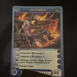 CHAOTIC Aivenna Beyond the Doors Super 1/100 Creature Card Unique English - Image 1