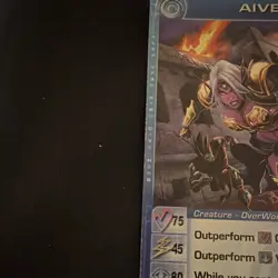 CHAOTIC Aivenna Beyond the Doors Super 1/100 Creature Card Unique English - Image 2