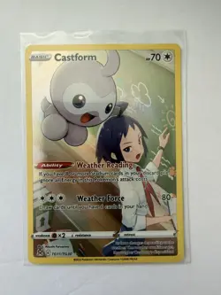 Pokemon TCG Lost Origin Castform TG11/TG30 Holo Rare Card - Image 1