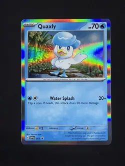 Quaxly - 003 SV: Scarlet & Violet Promo Cards NM Pokemon Card TCG - Image 1