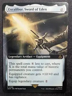 Excalibur, Sword of Eden - Extended - UB: Assassin's Creed (MTG) - Image 1