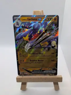 Pokemon TCG Destined Rivals Cynthia's Garchomp EX Card 104/182 NM - Image 1