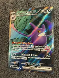 Pokemon TCG Crobat EX Team Rocket 217/182 Foil EX - Image 3