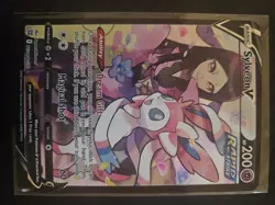 Pokemon Sylveon V Ultra Rare Rapid Strike Full Art Holo TG14/TG30 200 HP Swsh09 - Image 1