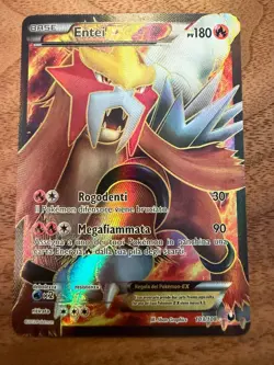 Pokemon Entei EX 103/108 Dark Explorers Full Art Holo NM-LP - Image 1