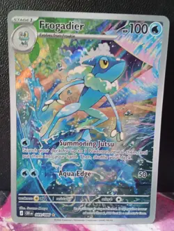Frogadier 089/086 Chaos Rising Special Illustration Rare Pokemon N/M 💦🐸🐸🐸💦 - Image 1
