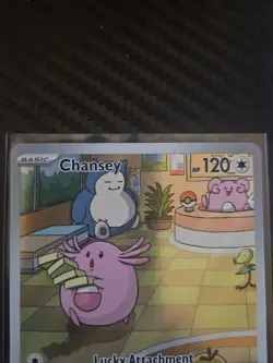 The Pokemon Company Chansey 187/167 SV06 Illustration Rare Holo ENG - Image 2