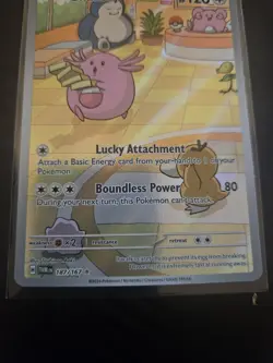 The Pokemon Company Chansey 187/167 SV06 Illustration Rare Holo ENG - Image 3