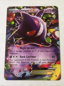 Pokemon Gengar EX Phantom Forces 34/119 - Image 1