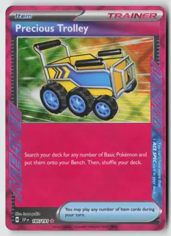 Precious Trolley 185/191 ACE SPEC Rare Surging Sparks Pokemon Near Mint - Image 1