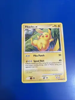 Pikachu 70/100 Pokemon Stormfront Unlimited Non Holo NM/MINT 2008 - Image 1