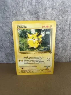 Pikachu - 1st Edition Jungle - Pokemon WOTC 1999 - LP - Ships w/ Tracking - Image 1
