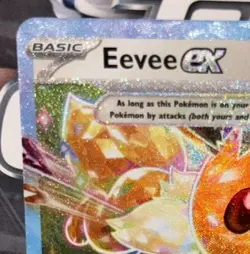 Pokemon TCG Eevee EX 075/131 Prismatic Evolutions Double Rare - Image 4