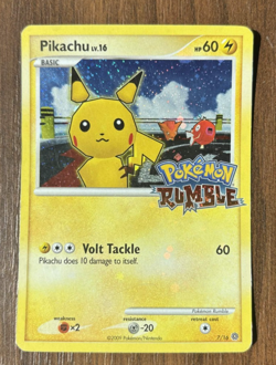 2009 Pokemon Rumble Pikachu 7/16 - Image 1