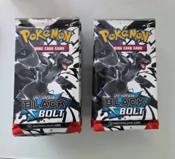 25x Pokemon Black Bolt Booster Pack TCG Sealed Loose Packs - Image 1
