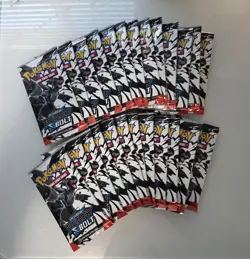 25x Pokemon Black Bolt Booster Pack TCG Sealed Loose Packs - Image 3