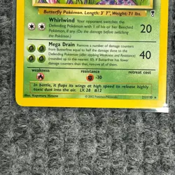 Vintage Pokemon Legendary Collection Butterfree 21/110 Non-Holo LP - Image 4