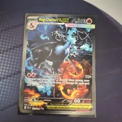 Mega Charizard X EX 125/094 Evolutions Secret Rare Holo English Pokemon TCG - Image 1