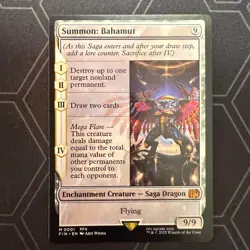 MTG Summon: Bahamut FINAL FANTASY Mythic Rare #0001 M/NM Non Foil - Image 1