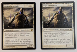 MTG - 2x Aegis of the Gods - Journey Into Nyx - NM - White - Magic the Gathering - Image 1