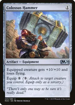 MTG - Colossus Hammer - Core Set 2020 - X1 - (LP) - #E3246 - Image 1