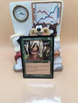 Damaged, English - 1 x MTG Enchantress's Presence Onslaught - Image 1