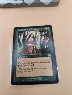 Damaged, English - 1 x MTG Enchantress's Presence Onslaught - Image 2