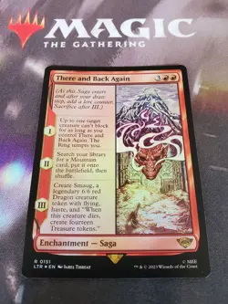 Mtg. There and Back Again. Foil. Lord of the Rings. Pack Fresh - Image 1