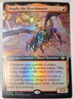 Magda, the Hoardmaster - FOIL - Buy-a-Box Promo - Magic the Gathering MTG Nice! - Image 1