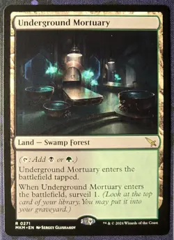 Underground Mortuary - MTG - Murders At Karlov Manor - English - Near Mint - Image 1