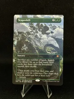Scapeshift (Borderless) Special Guest - NM MTG 0034 - Image 1