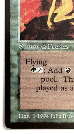 MISPRINT ALERT: Shifted Print Fire Sprites Legends Magic MTG - Image 3