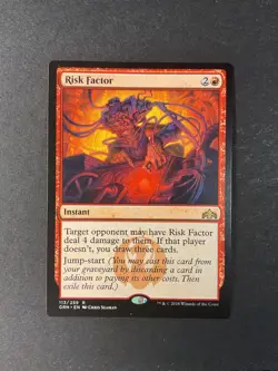 Risk Factor - Guilds of Ravnica - Magic the Gathering - MTG - Image 1