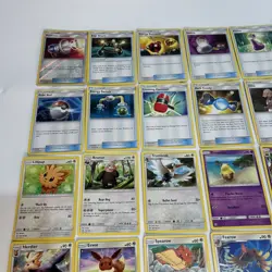 Pokemon Sun & Moon Bulk Bundle Collection 97 Cards 9 Rare 46 Uncommon No Doubles - Image 2