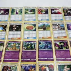 Pokemon Sun & Moon Bulk Bundle Collection 97 Cards 9 Rare 46 Uncommon No Doubles - Image 3