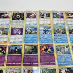 Pokemon Sun & Moon Bulk Bundle Collection 97 Cards 9 Rare 46 Uncommon No Doubles - Image 4