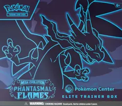 Pokemon Phantasmal Flame Pokemon Center Exclusive Elite Trainer Box - PRESALE - Image 1