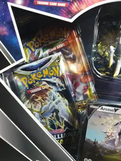 New Pokemon TCG Arceus V Figure Collection Box Cosmic Eclipse Brilliant Stars - Image 3