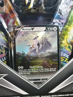 New Pokemon TCG Arceus V Figure Collection Box Cosmic Eclipse Brilliant Stars - Image 5