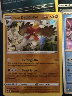 Lot Of 4 Holo Rare Pokemon Cards 2023 Darkrai, Samurott,decidueye, Palkia - Image 2