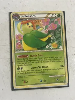 Bellossom 1/90 Rare Undaunted 2010 Pokemon Non-Holo LP+ - Image 1