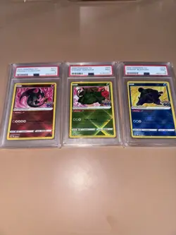 PSA 9 Radiant Venusaur, Charizard, Blastoise, Set of 3 Pokemon GO! - Image 1